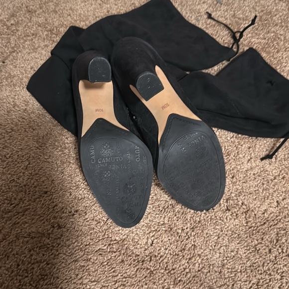 Suede thigh high Vince Camuto boots - Picture 4 of 5